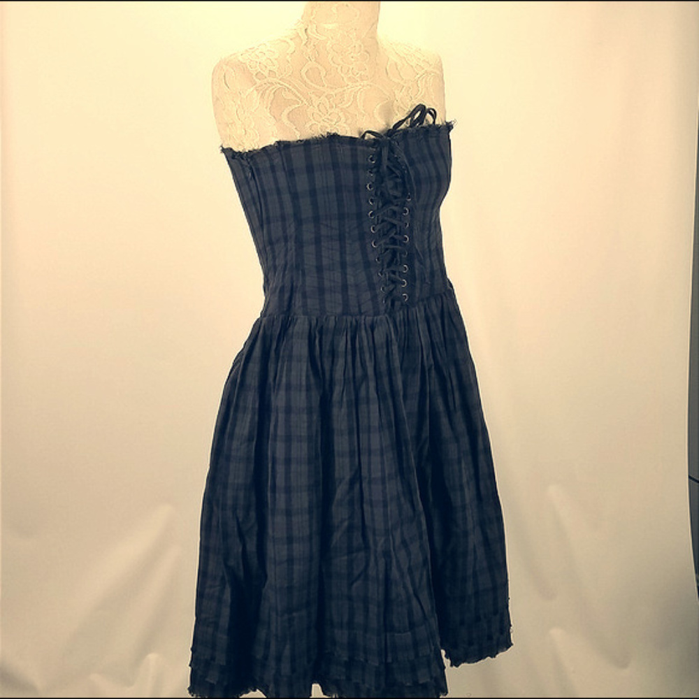 Maeve Anthropologie corset dress